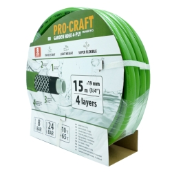 Vibrační čerpadlo Procraft SVN-18 sada s hadicí 15m 3/4" PR-4GH1915 | SVN-18