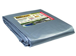 Plachta Procraft ST2x2 200g/m2 nepromokavá s oky 2x2 m stříbrná | ST2x2