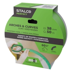 Páska malířská pro oblouky a křivky, 38 mm x 50 m, STALCO PERFECT