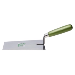 Lžíce trapézová, 180 mm nerez, dřevěná rukojeť, STALCO