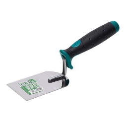 Lžíce štukatérská, 60 mm nerez, dvoukomponentní rukojeť, STALCO