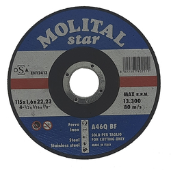 115x1,6x22,2 A46Q-BF - MOLITAL STAR LINE