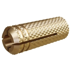 Pouzdro rozpěrné mosazné, vnitřní závit, ø 10 x 30 mm, M8, STALCO