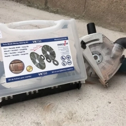 115x22 mm VR750 - Sada 2 diamantových kotoučů na čištění spár a drážek PROFI 