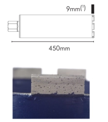 082x450 mm WCU850X - Diamantová vrtací korunka PREMIUM PROFI 