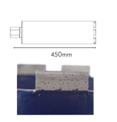 122x450 mm WF850X - Diamantová vrtací korunka PREMIUM PROFI 