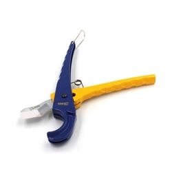 Nůžky instalatérské na plastové trubky, max ∅36 mm, břit Mn65, 210 mm, rotační | 02-05-5361