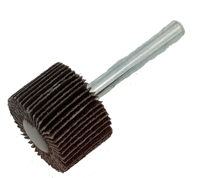 15X10X6/70 mm K120 - Lamelový kotouč na dlouhé stopce G-WENDT