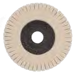 125x22 mm, D3/H25 Soft - Filcový lamelový kotouč, menší podložka G-WENDT