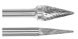 12,7x22x6 mm, HDC Tvar M - Tvrdokovová rotační fréza G-WENDT
