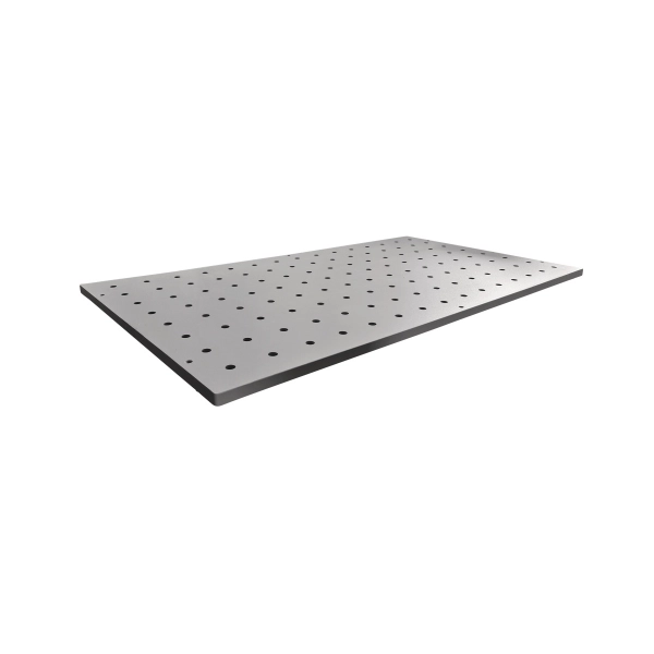 Perforovaná pracovní deska z MDF 1500 x 800 x 25 mm / otvor Ø 20 mm