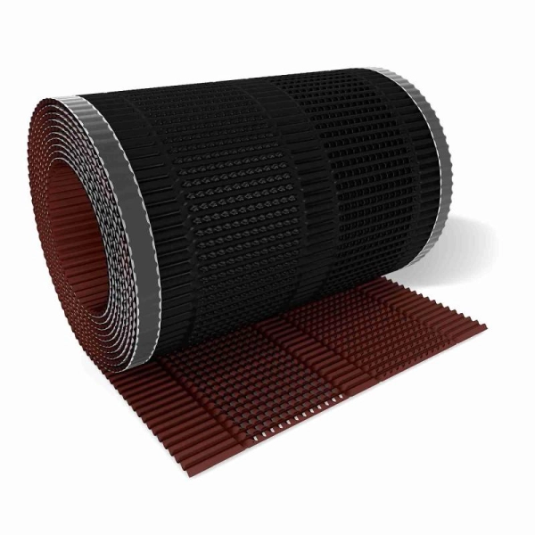 Pás hřebenový Alu CoroVENT M, 300mm x 5m, RAL 9005 černá
