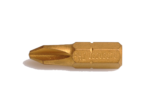 Šroubovací bit PH 2x25 TIN