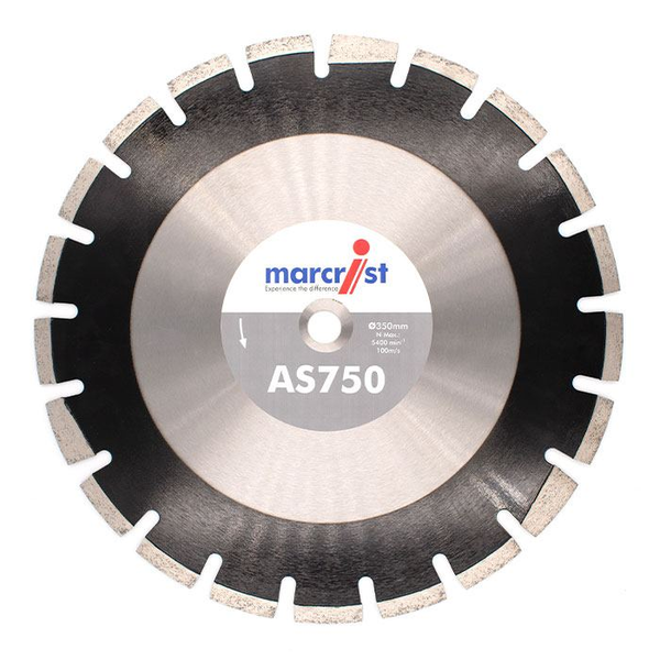 600x25,4 mm AS750 - Diamantový řezací kotouč PROFI 