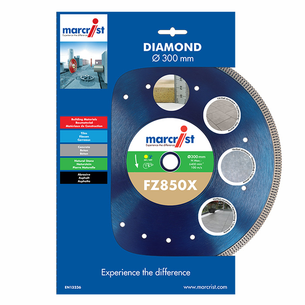 300x20 mm FZ850 - Diamantový řezací kotouč na obklady PREMIUM PROFI 
